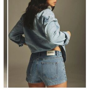 Parke Women's Blue Denim Shorts